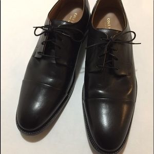 Mens Cole Haan/Black size 13/Warren Cap Toe Oxford